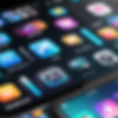 Tools and Apps for Customization A selection of tools and apps used for icon customization.