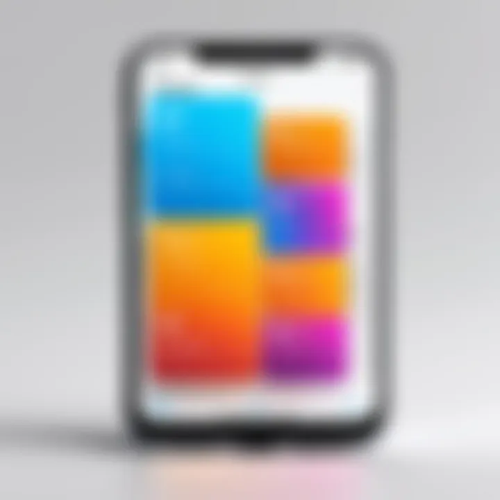 Efficient App Categorization Folder with categorized apps on iPhone