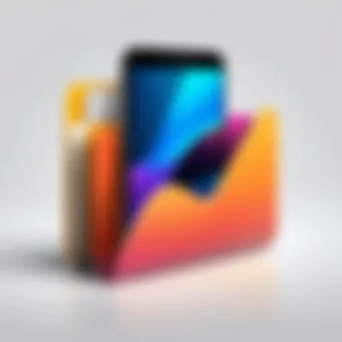 Unique Folder Customization Personalized folder icon on iPhone