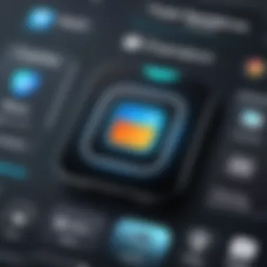 User interface showcasing popular icon customization tools