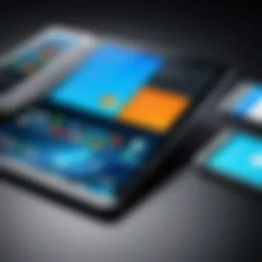 Functional Comparison of Tablet Operating Systems Comparison chart of Android, iOS, and Windows functionalities