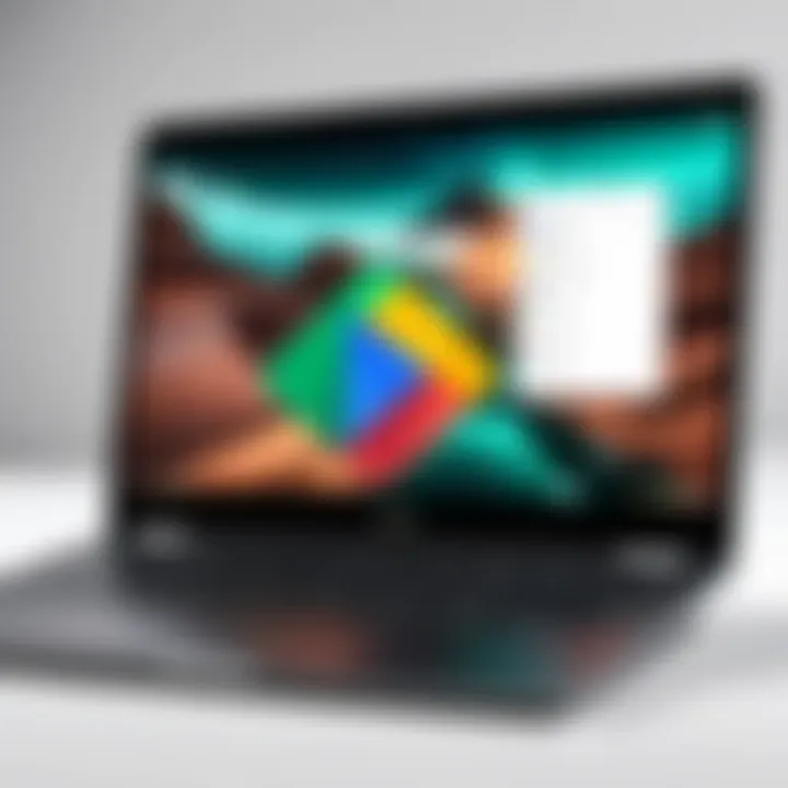 User enjoying apps on Chromebook post Google Play installation