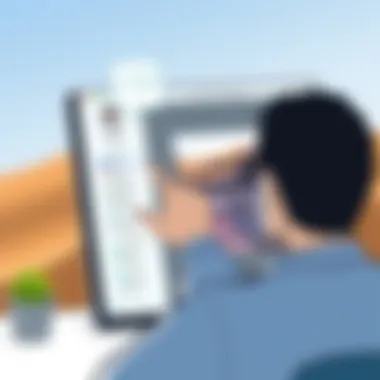 Exploring InShot Features User navigating the InShot application features