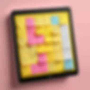 Sticky Notes vs Other Note-Taking Apps Comparison chart of Sticky Notes and other note-taking applications