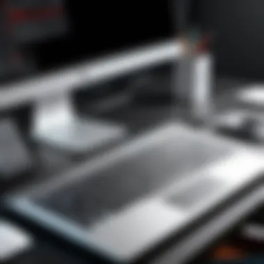 An illustration of diverse drawing techniques applied on a PC