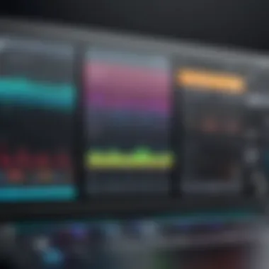 Audio Editing Tools on Android Audio editing tools and features showcased on a smartphone