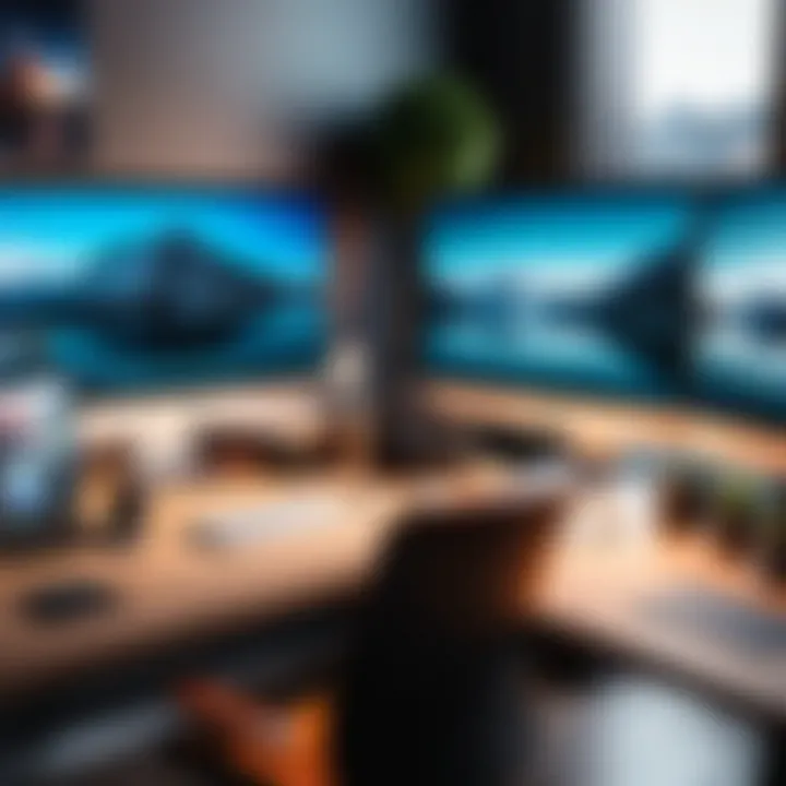 Inspiring Video Editing Workspaces A creative workspace setup for video editing