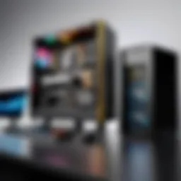 A sleek computer setup showcasing optimized hardware.