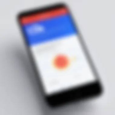 Third-party app interface designed for ad-blocking