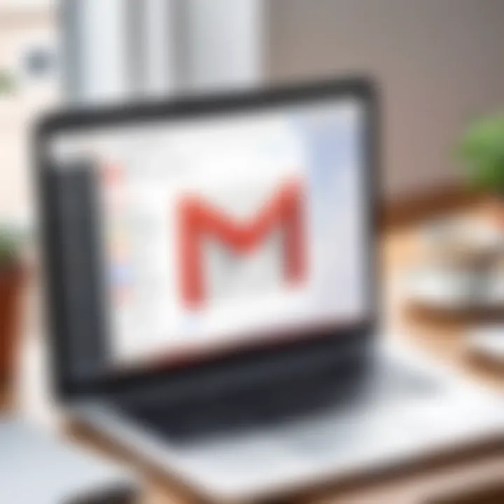 Screenshot of Gmail's reporting spam feature