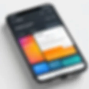 User interface displaying unfollow options on a mobile device