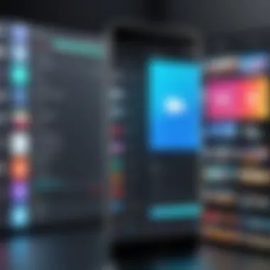 A side-by-side comparison of different video editing applications with their features