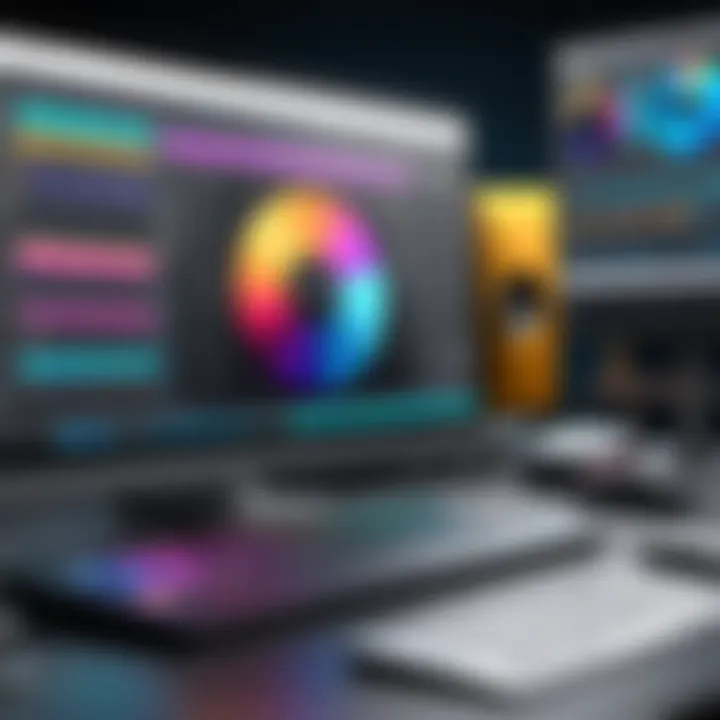 A vibrant collection of editing tools for video creation