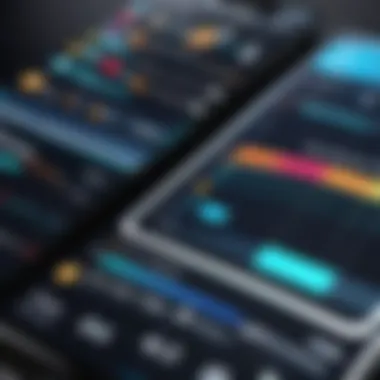 Visual representation of video performance metrics