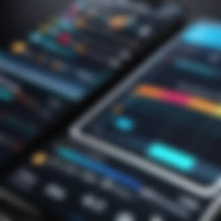 Visual representation of video performance metrics