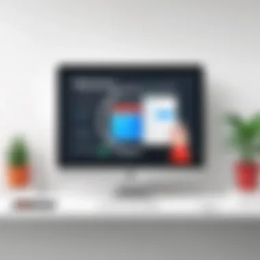 Understanding Digital Ad Blocking Illustration depicting the concept of digital ad blocking