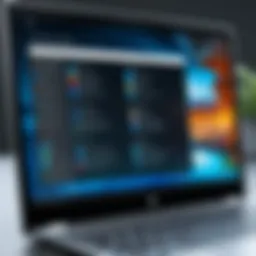 User navigating app download options on Windows 10