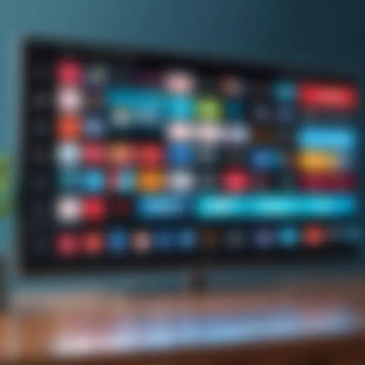 Comparison of features in different cable TV applications