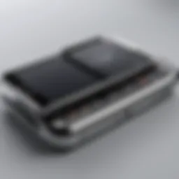 High-quality burner flip phone showcasing elegant design