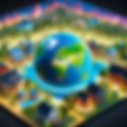 Roblox gaming interface showcasing user-generated worlds