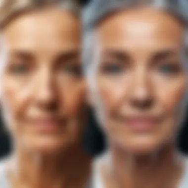 A comparison of before and after aging effects