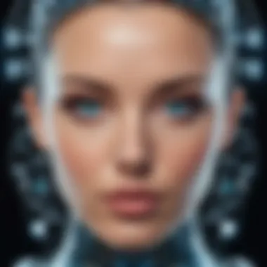 Ethical Dilemmas in AI Face Enhancement A graphic depicting ethical considerations surrounding AI face enhancement.