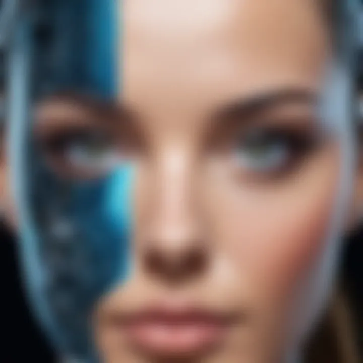 A visual representation of different industries benefiting from AI face enhancers.