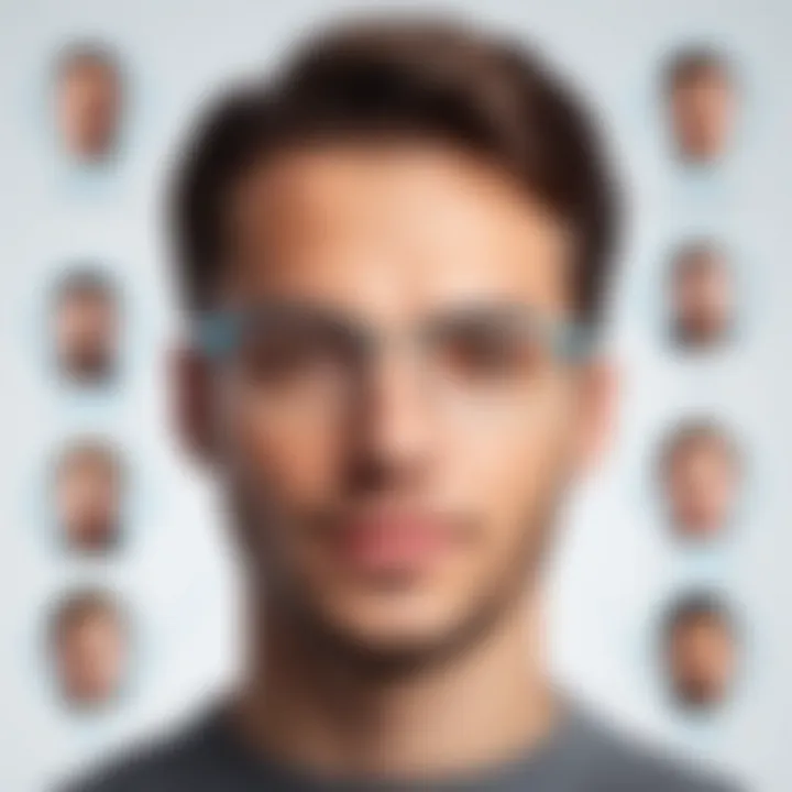 A case study infographic related to user experience with AI face enhancers.