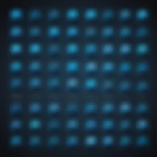 An illustration showcasing various Alexa Echo Skills icons representing different functionalities.