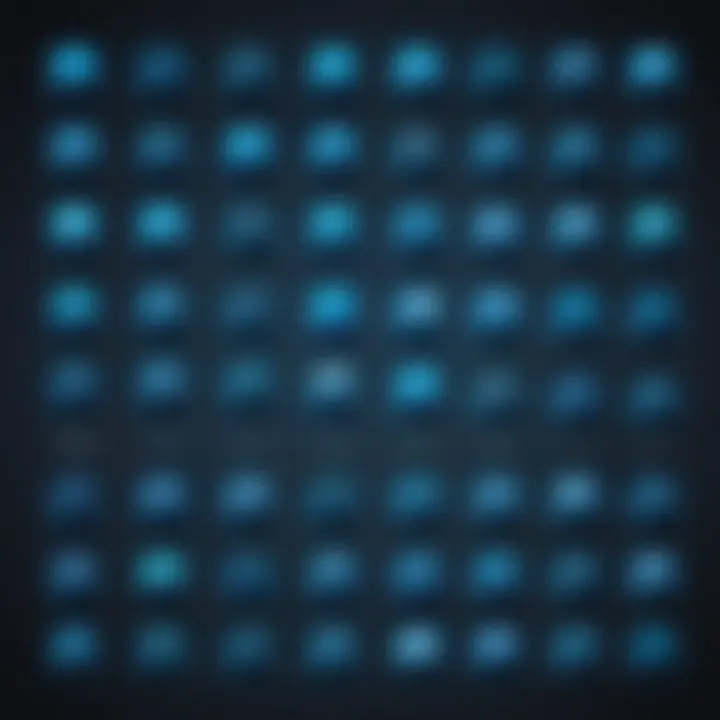 An illustration showcasing various Alexa Echo Skills icons representing different functionalities.