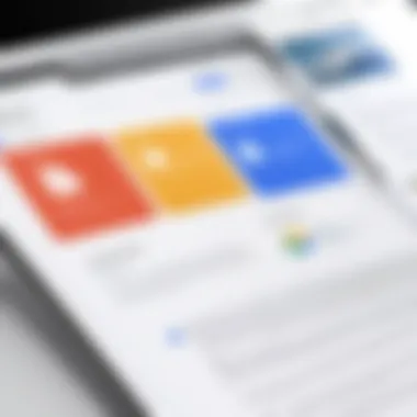 Comparison chart highlighting features of Google Docs alternatives