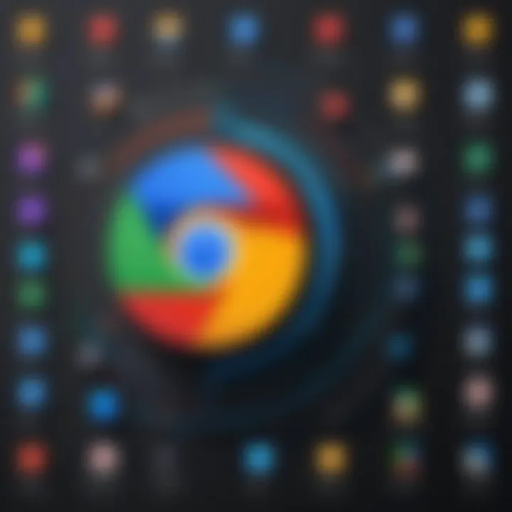 A chart illustrating resource consumption of various web browsers