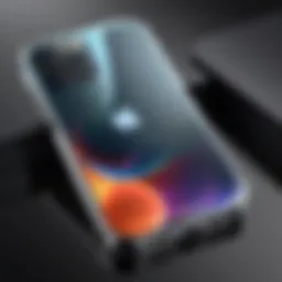 Stylish iPhone 12 Pro Max cover showcasing elegance