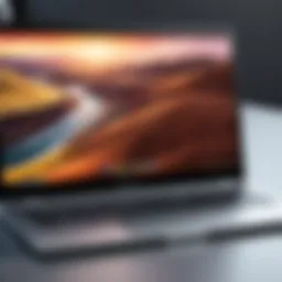 A sleek interface of animation software on a Chromebook screen