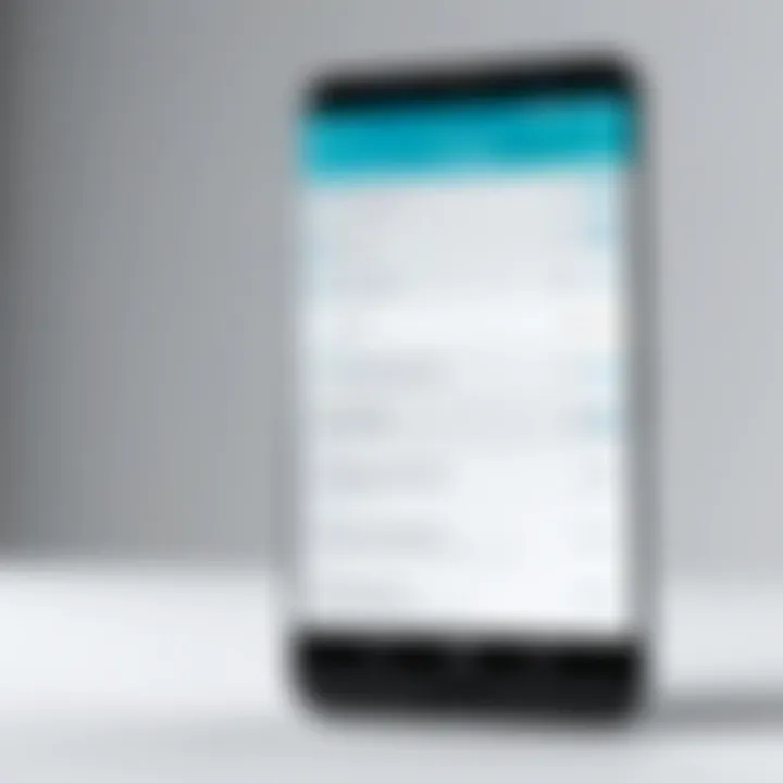 Visual representation of a pronunciation app interface showcasing educational features.