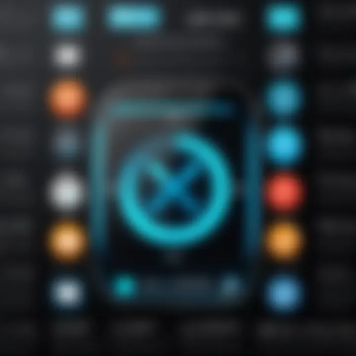 Graphical display of key technological elements behind pronunciation applications.