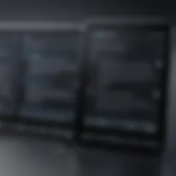 An innovative app interface displaying synchronized lyrics and music.