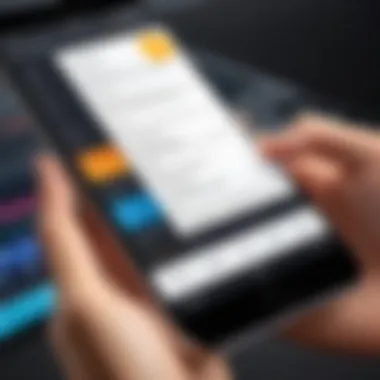 An educational session showcasing apps that teach music through lyrics.