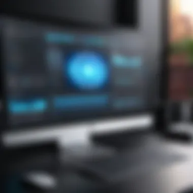Desktop software interface demonstrating advanced editing tools