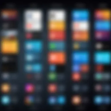 Comparison of Top Photo-to-Video Apps A comparison chart of top apps for converting photos to videos, showcasing features.