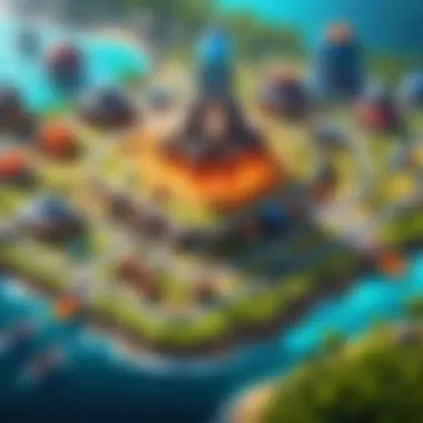 Vibrant Graphics Enhance Gameplay Strategic gameplay in tower defense with vibrant graphics