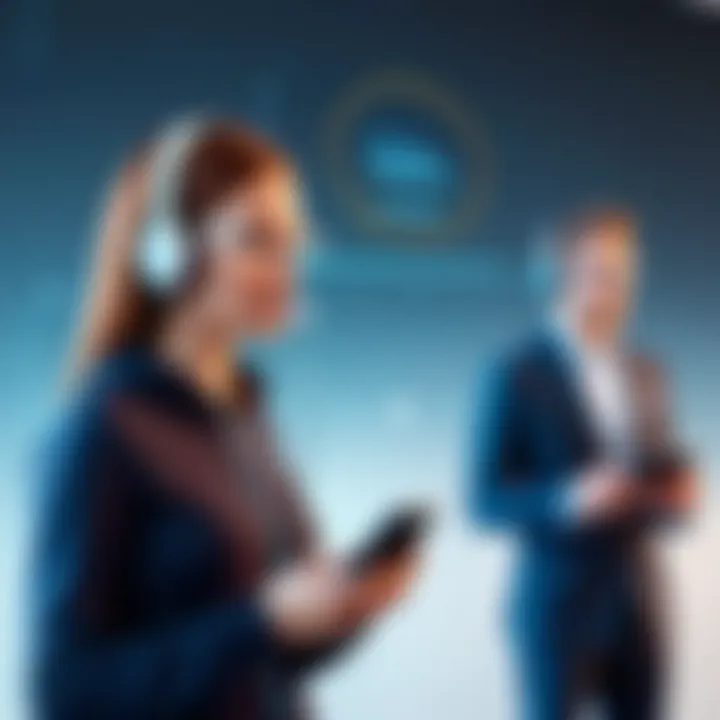 Illustration depicting privacy concerns associated with recording conversations