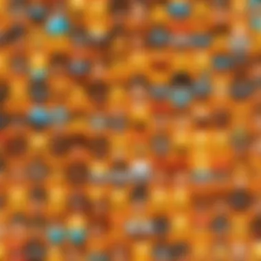 Diversity in Custom Emoji Design Artistic representation of custom emojis showcasing diversity in design