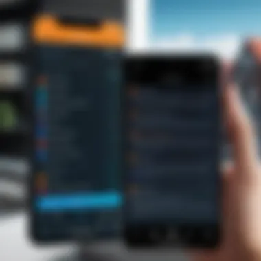 Interface of a Leading Translation App Screenshot of a Dutch to English translation app interface