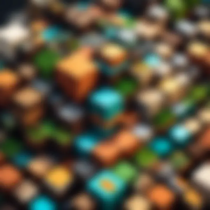 A variety of Minecraft server options displayed