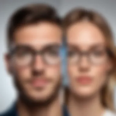 Visual representation of privacy features in face changing apps