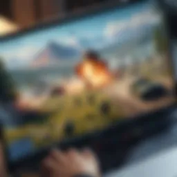 Engaging battle royale match in a web browser