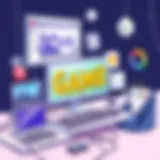 Diverse gaming platforms showcasing free game options