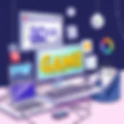 Diverse gaming platforms showcasing free game options