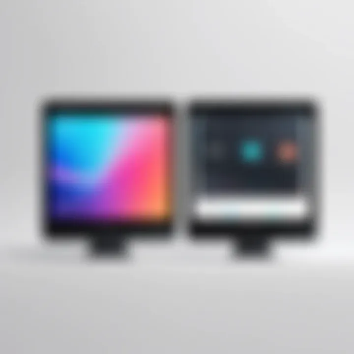 Comparison of GIF application interfaces
